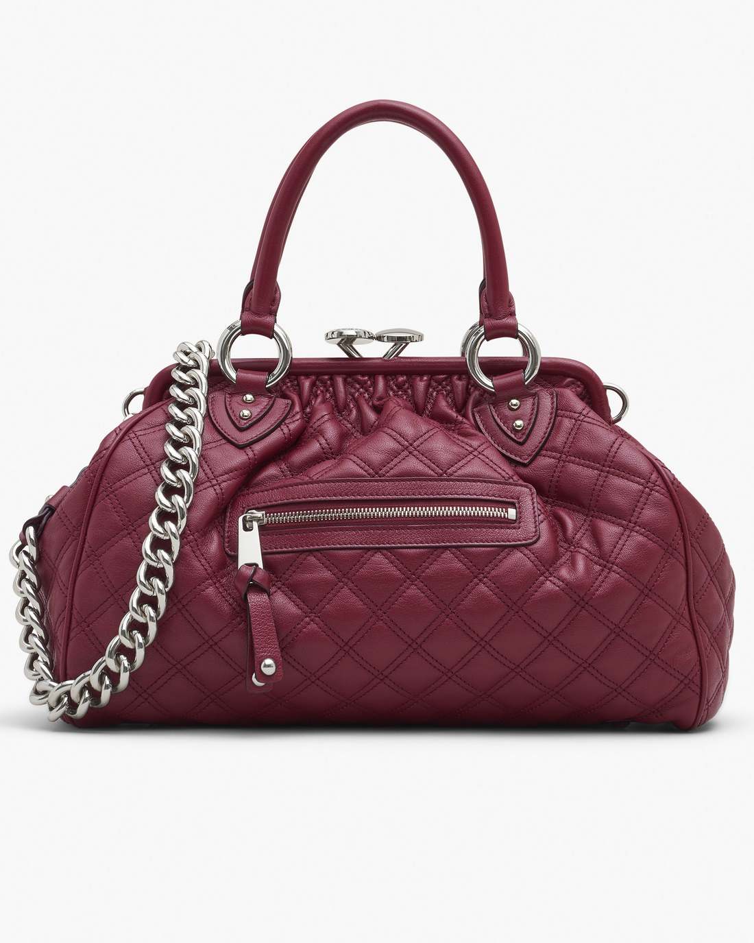 Re-Edition Quilted Leather Stam Bag Cherry Marc Jacobs