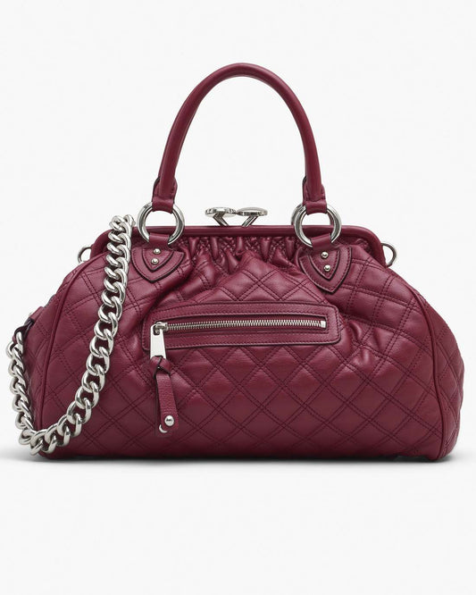 Re-Edition Quilted Leather Stam Bag Cherry Marc Jacobs