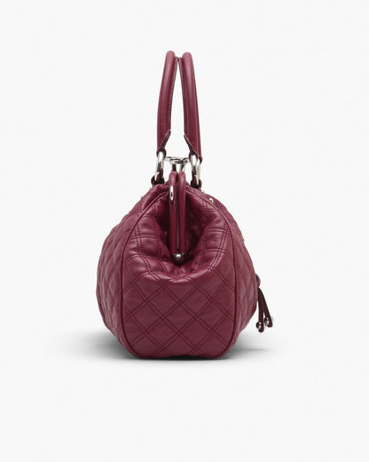 Re-Edition Quilted Leather Stam Bag Cherry Marc Jacobs