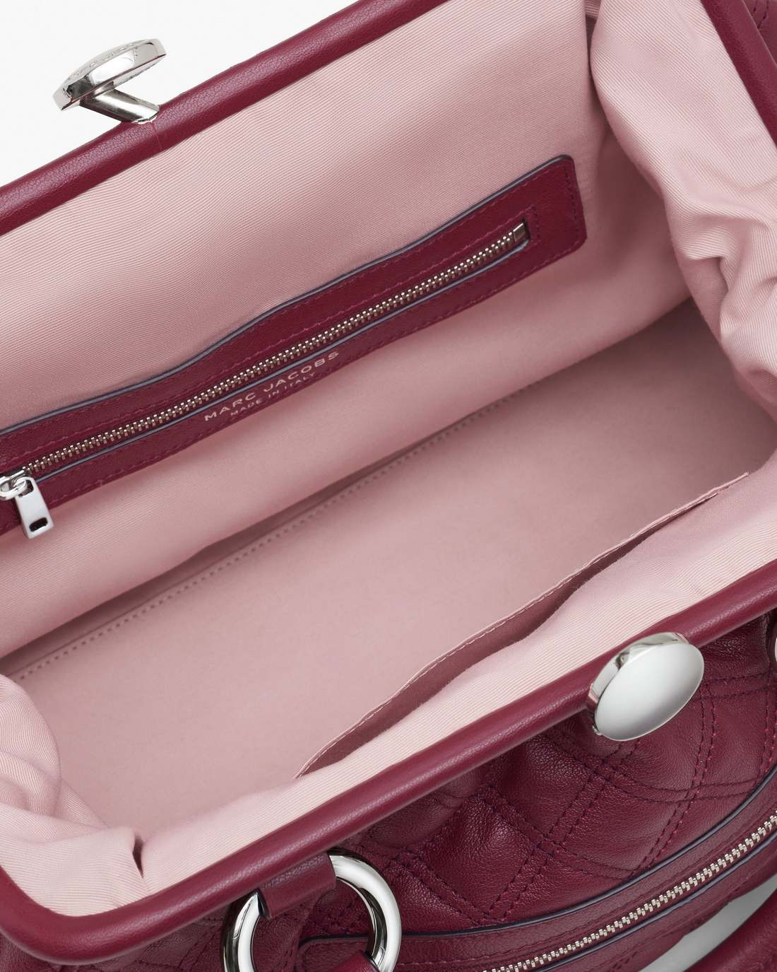 Re-Edition Quilted Leather Stam Bag Cherry Marc Jacobs