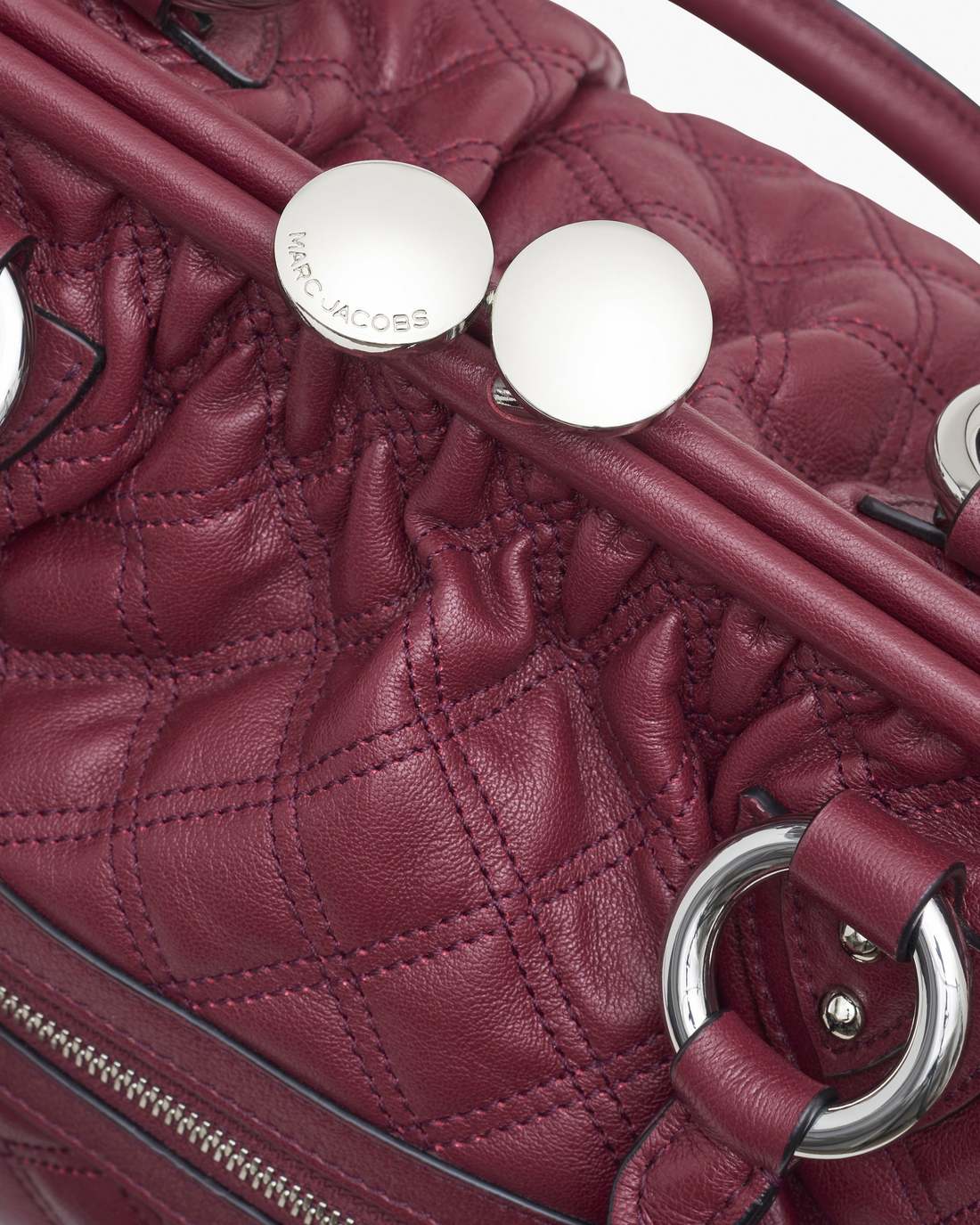 Re-Edition Quilted Leather Stam Bag Cherry Marc Jacobs