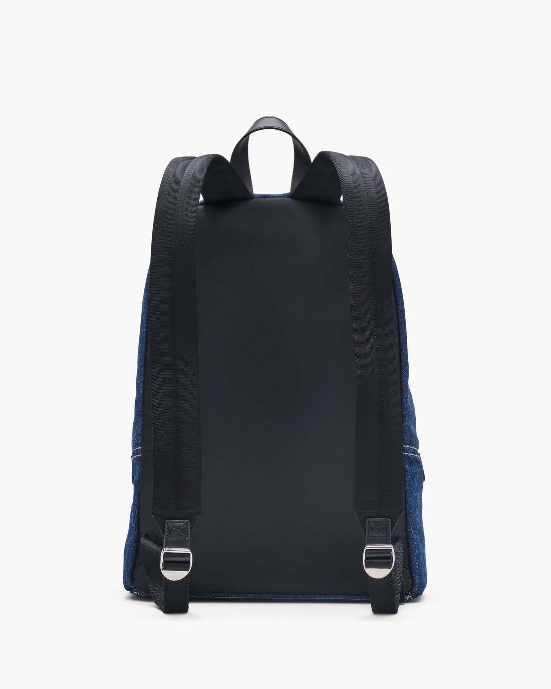 The Biker Colorblock Denim Large Backpack Indigo Multi Marc Jacobs