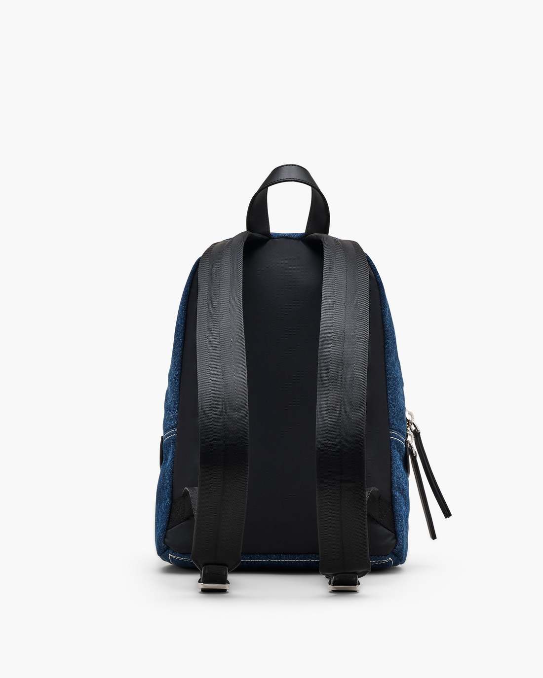 The Biker Colorblock Denim Medium Backpack Indigo Multi Marc Jacobs