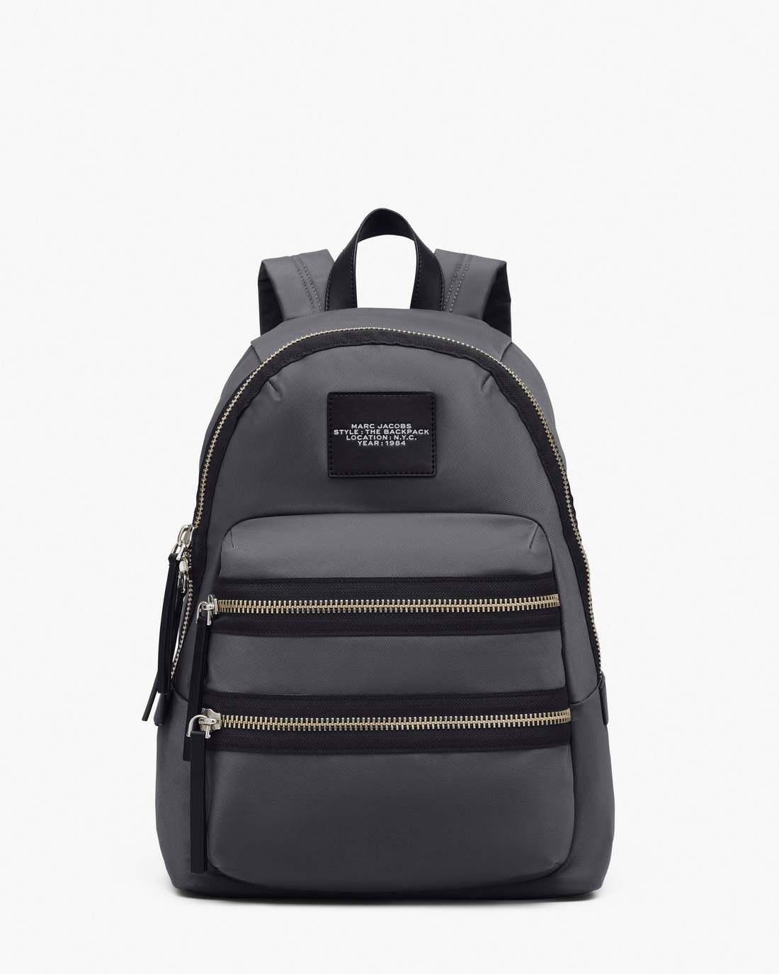The Biker Nylon Large Backpack Dark Shadow Marc Jacobs