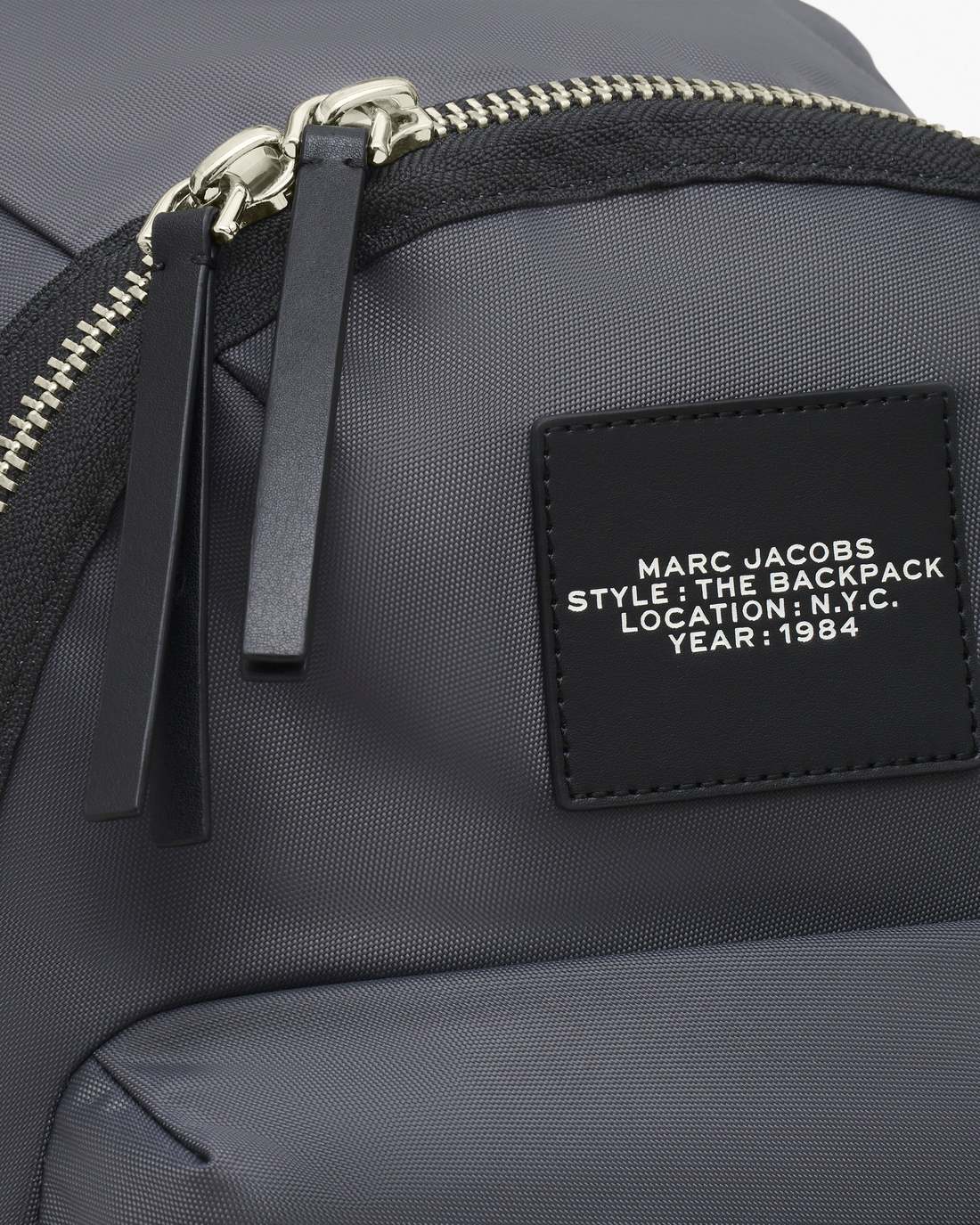 The Biker Nylon Large Backpack Dark Shadow Marc Jacobs