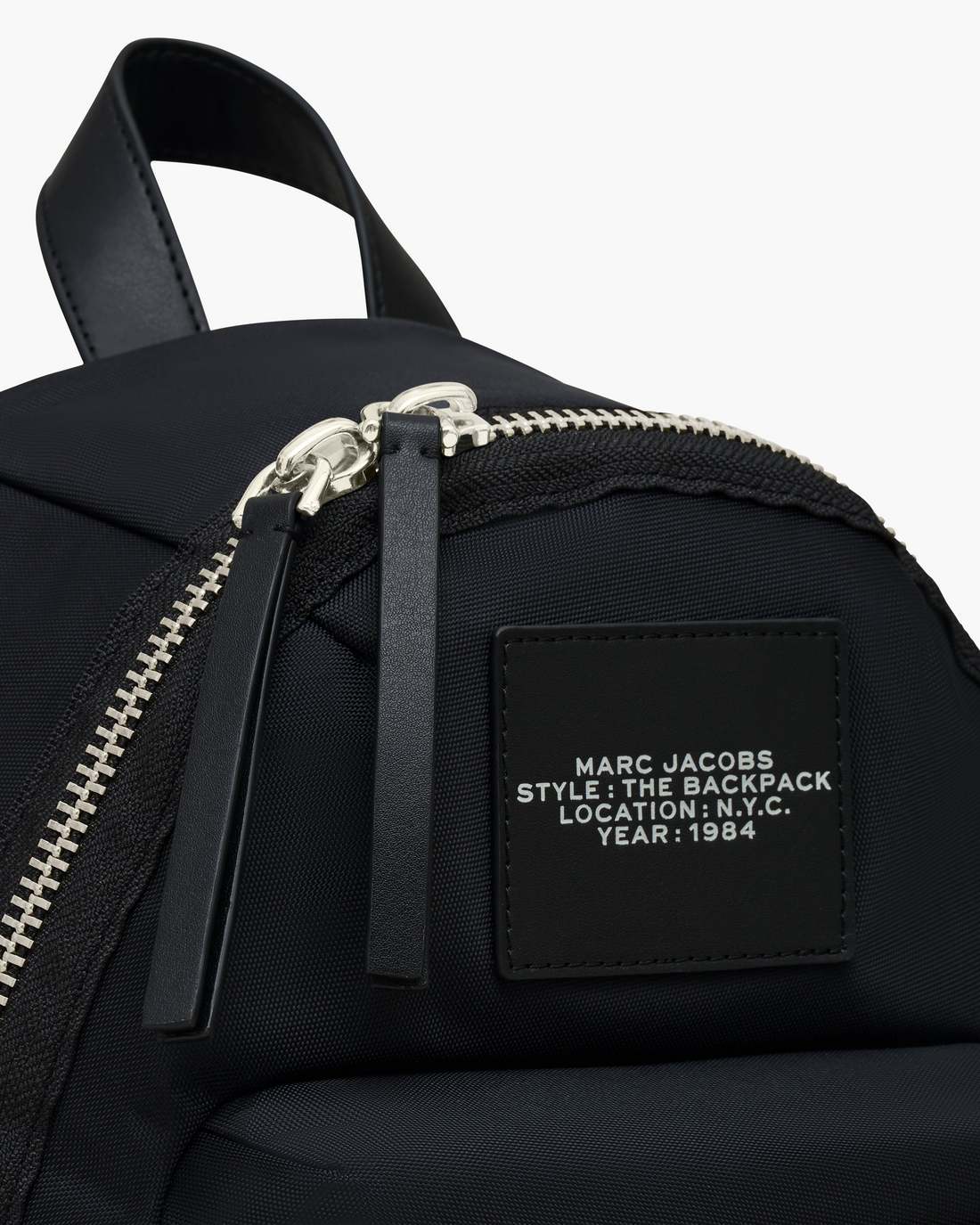 The Biker Nylon Medium Backpack Black Marc Jacobs
