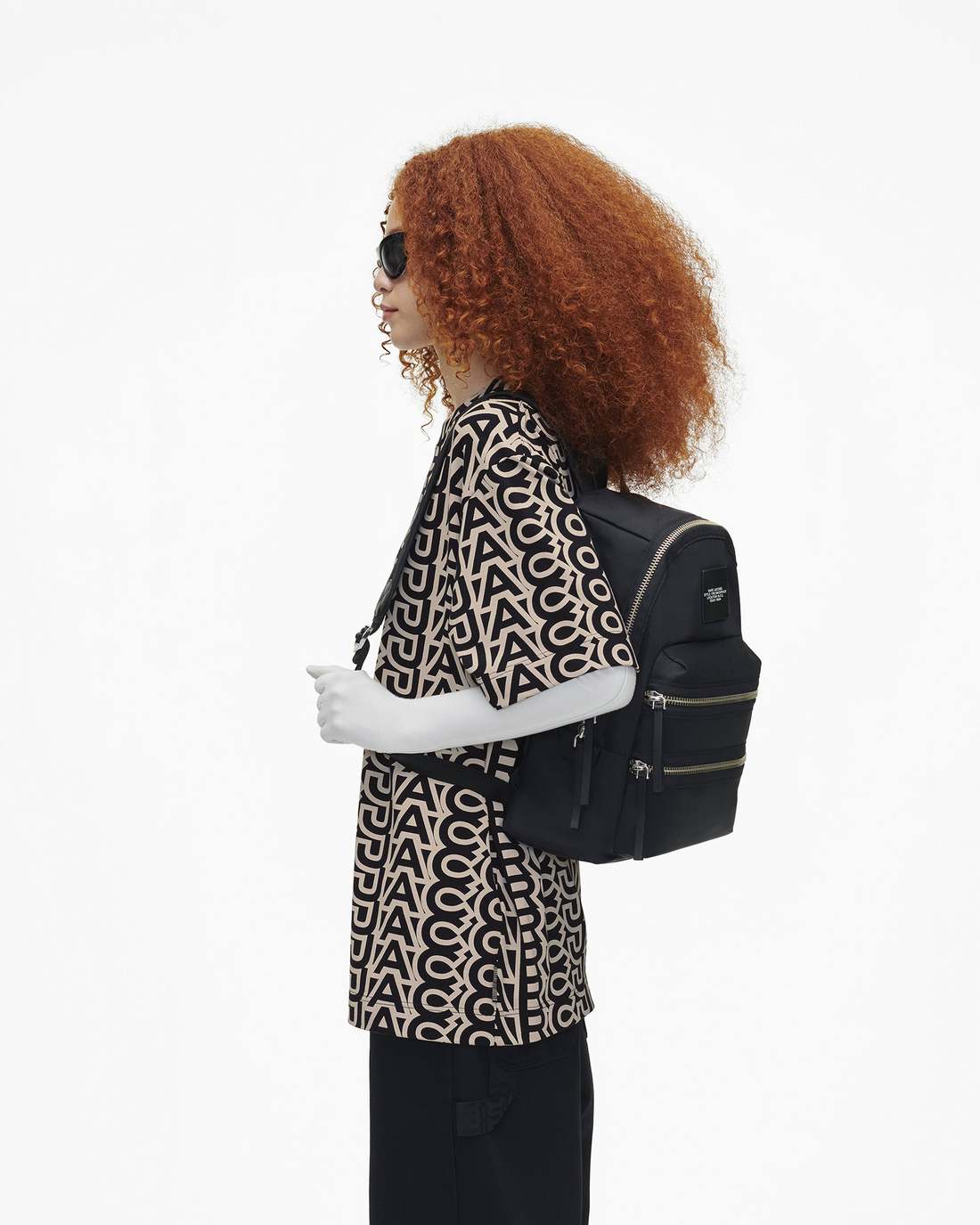 The Biker Nylon Large Backpack Black Marc Jacobs