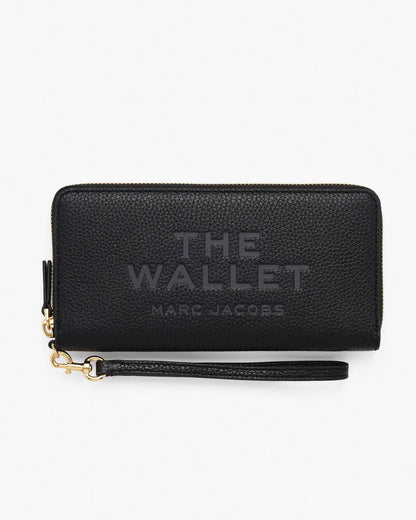 The Leather Continental Wallet Black Marc Jacobs