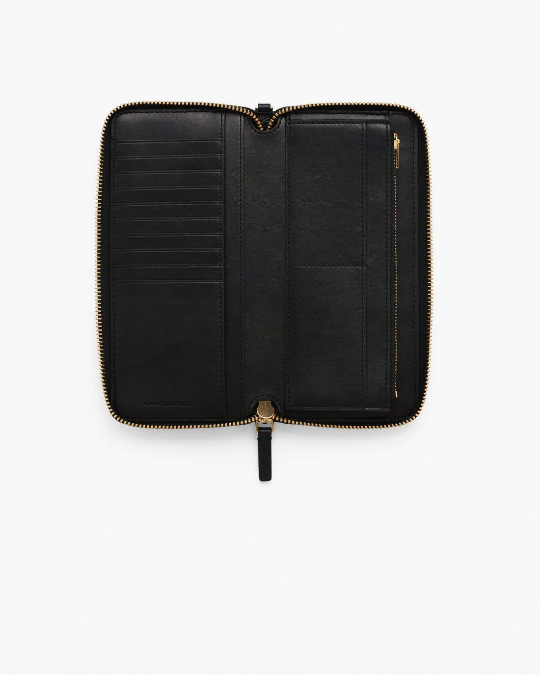 The Leather Continental Wallet Black Marc Jacobs