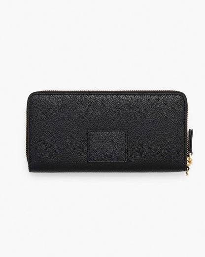 The Leather Continental Wallet Black Marc Jacobs