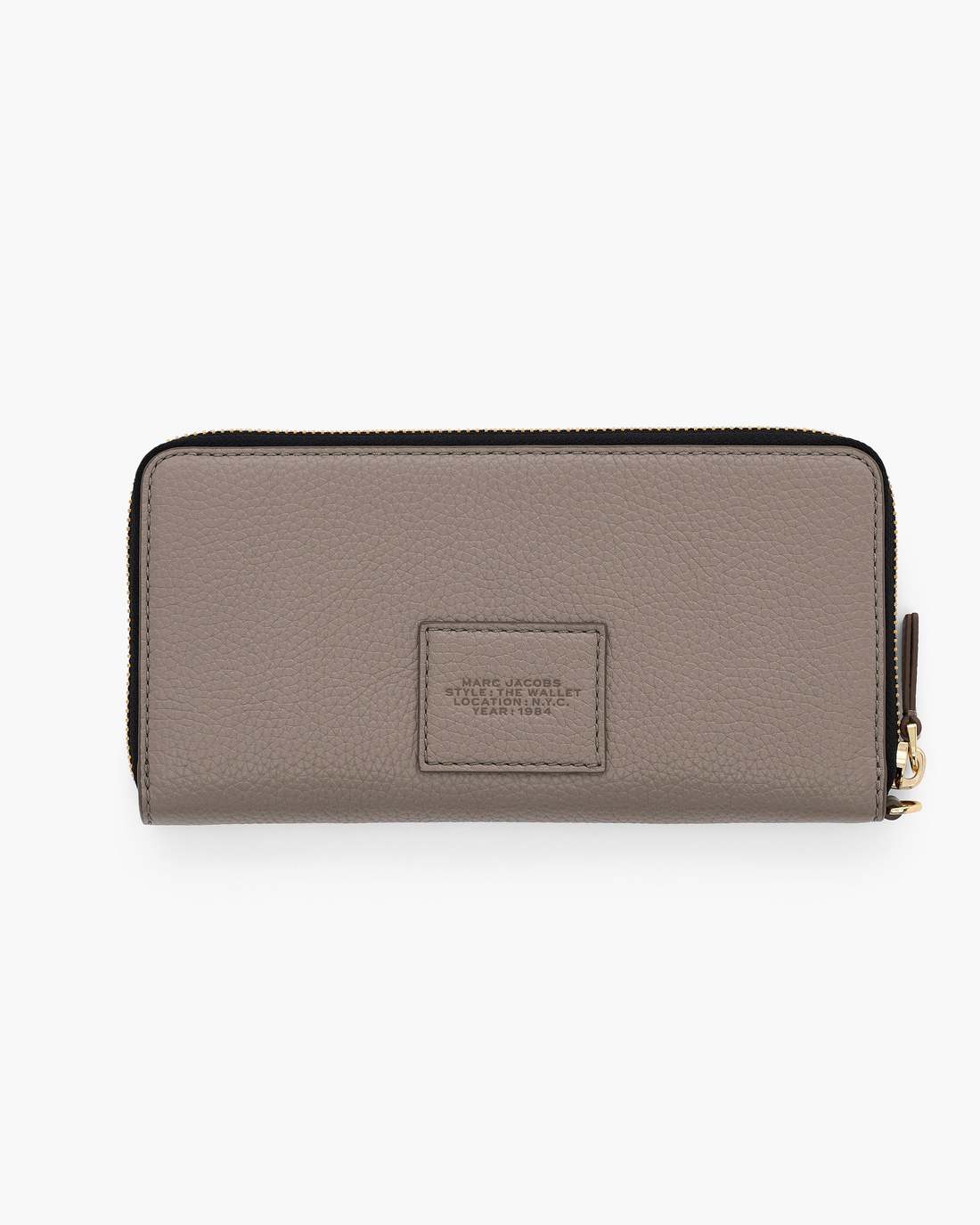 The Leather Continental Wallet Cement Marc Jacobs