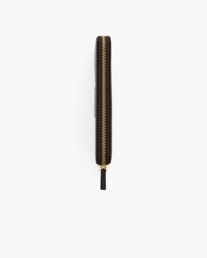 The Leather Continental Wallet Ganache Marc Jacobs