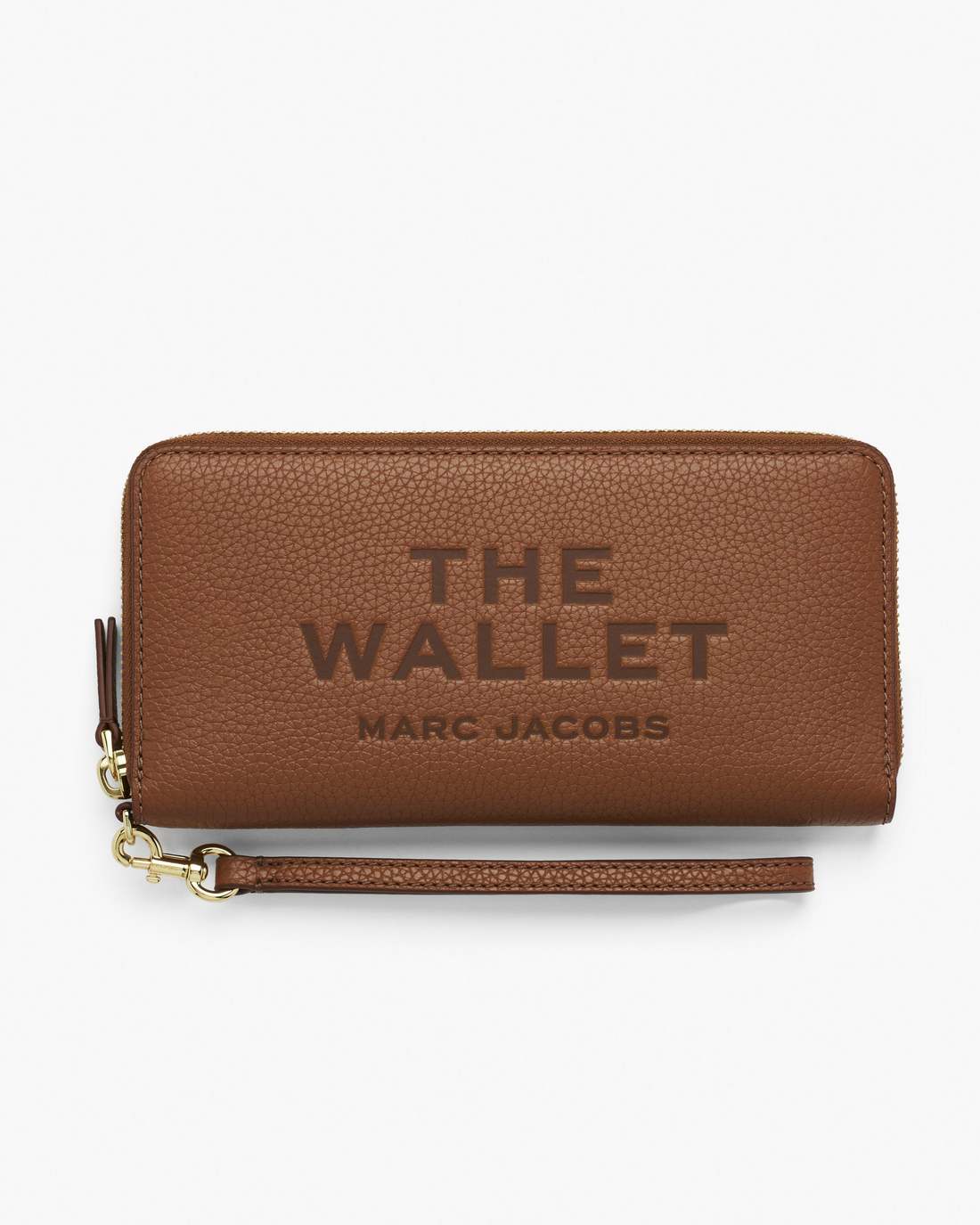 The Leather Continental Wallet Argan Oil Marc Jacobs
