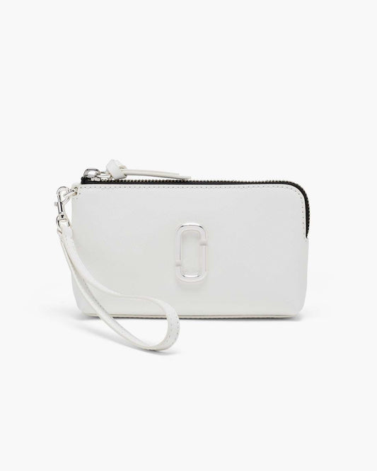 The Snapshot Dtm Wristlet White Marc Jacobs
