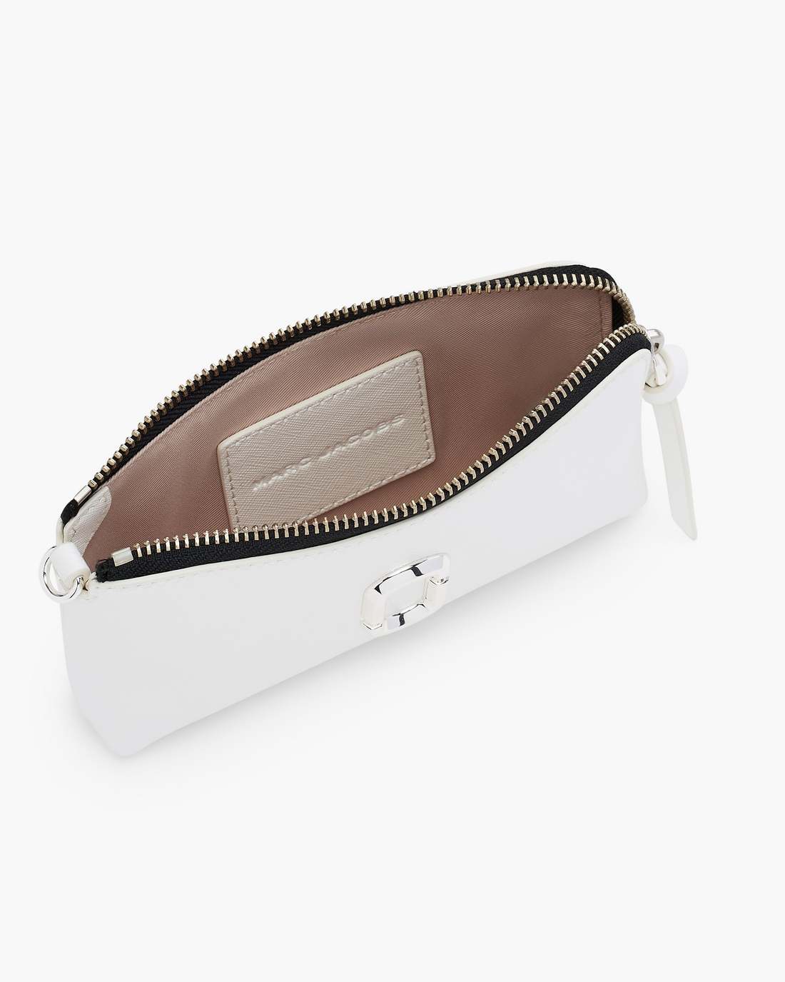 The Snapshot Dtm Wristlet White Marc Jacobs
