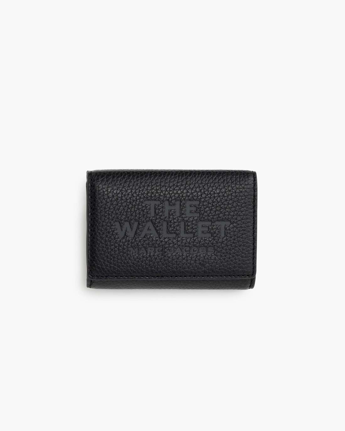 The Leather Trifold Wallet Black Marc Jacobs