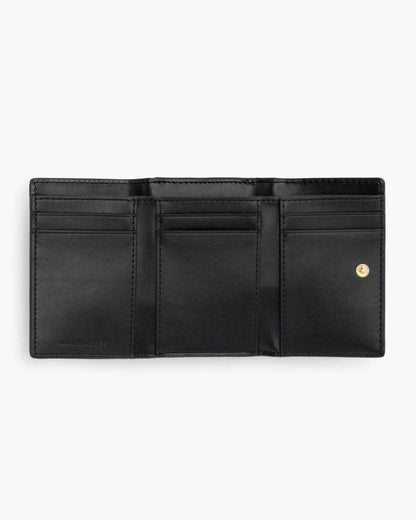 The Leather Trifold Wallet Black Marc Jacobs