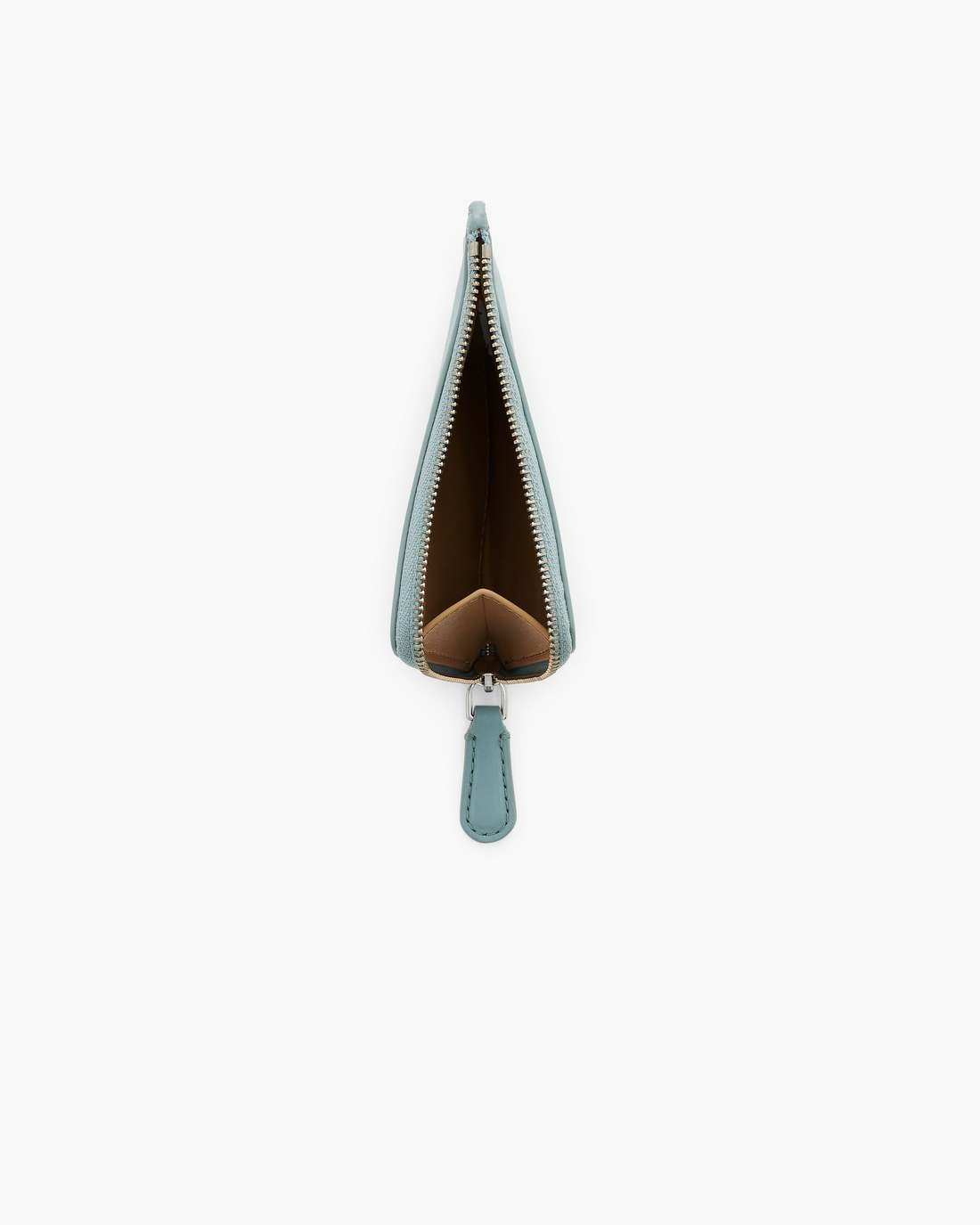 The Everyday Top Zip Charm Wallet Sky Blue Marc Jacobs