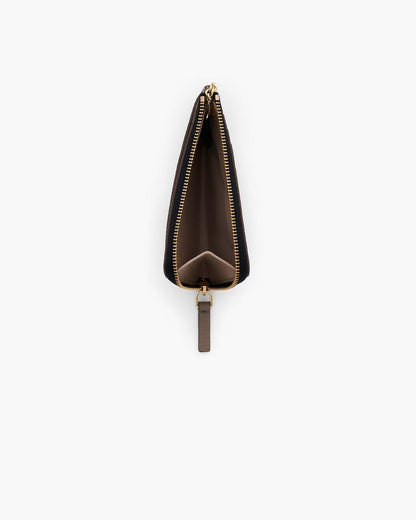 The Leather Top Zip Multi Wallet Cement Marc Jacobs