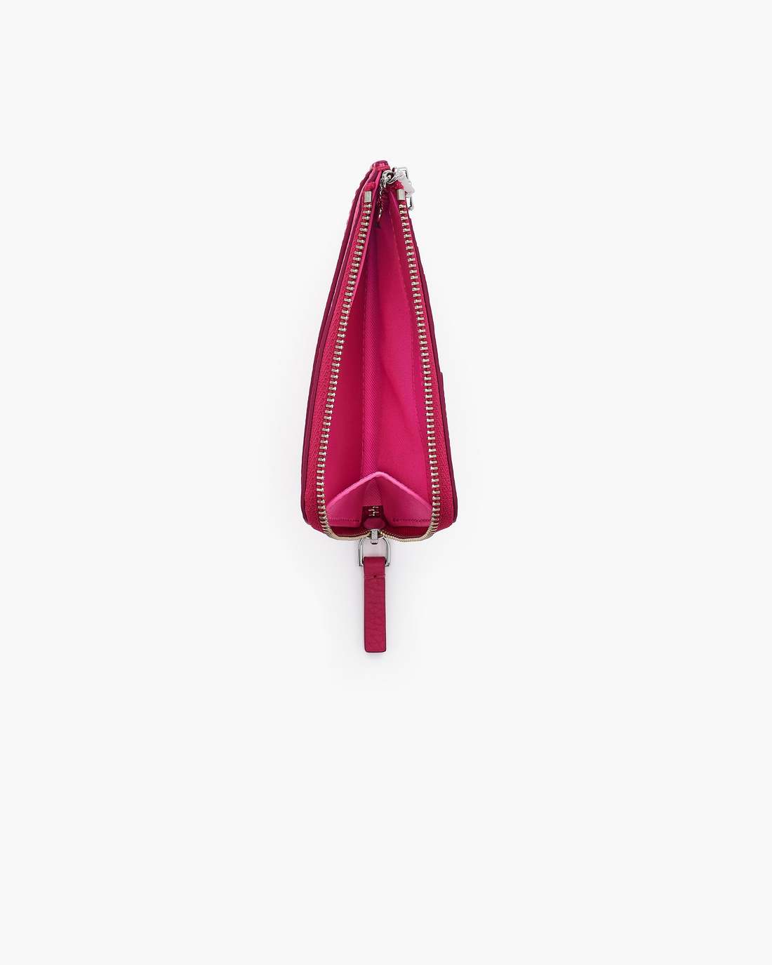 The Leather Top Zip Multi Wallet Raspberry Pink Marc Jacobs
