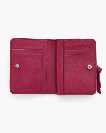 The Utility Snapshot Mini Compact Wallet Lipgloss Pink Marc Jacobs