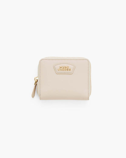 The Everyday Slim Compact Wallet Cloud White Marc Jacobs