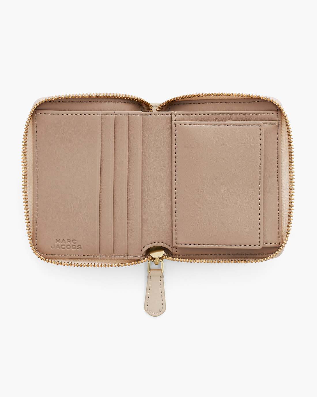 The Everyday Slim Compact Wallet Cloud White Marc Jacobs