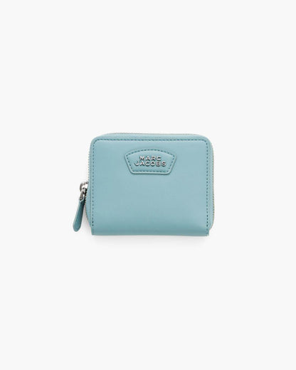The Everyday Slim Compact Wallet Sky Blue Marc Jacobs
