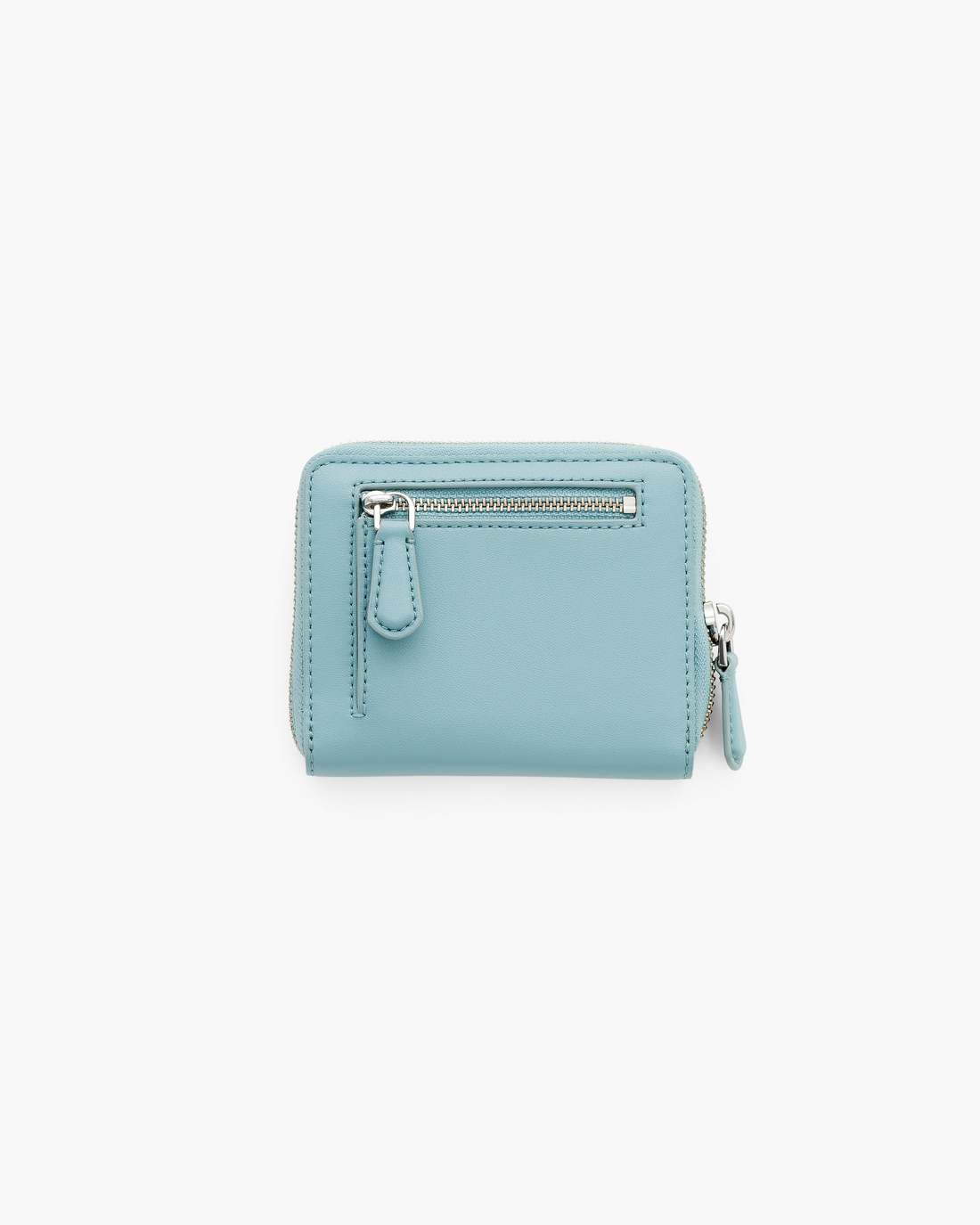 The Everyday Slim Compact Wallet Sky Blue Marc Jacobs
