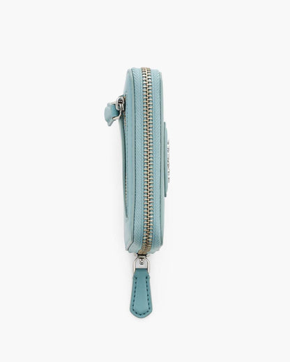 The Everyday Slim Compact Wallet Sky Blue Marc Jacobs