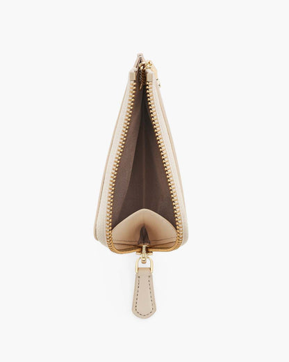 The Everyday Top Zip Wallet Cloud White Marc Jacobs