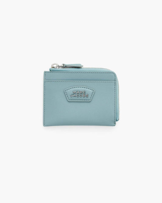 The Everyday Top Zip Wallet Sky Blue Marc Jacobs