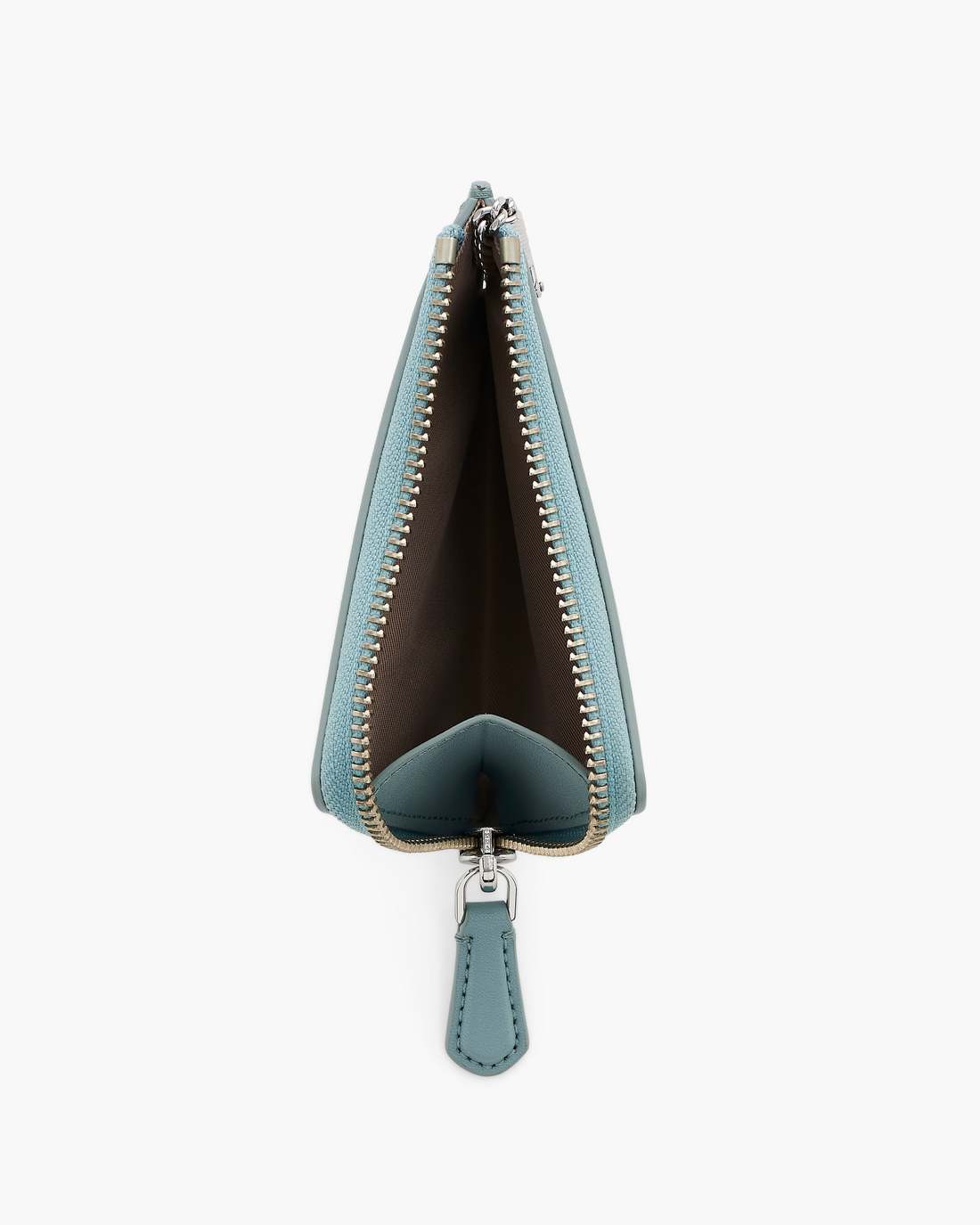 The Everyday Top Zip Wallet Sky Blue Marc Jacobs