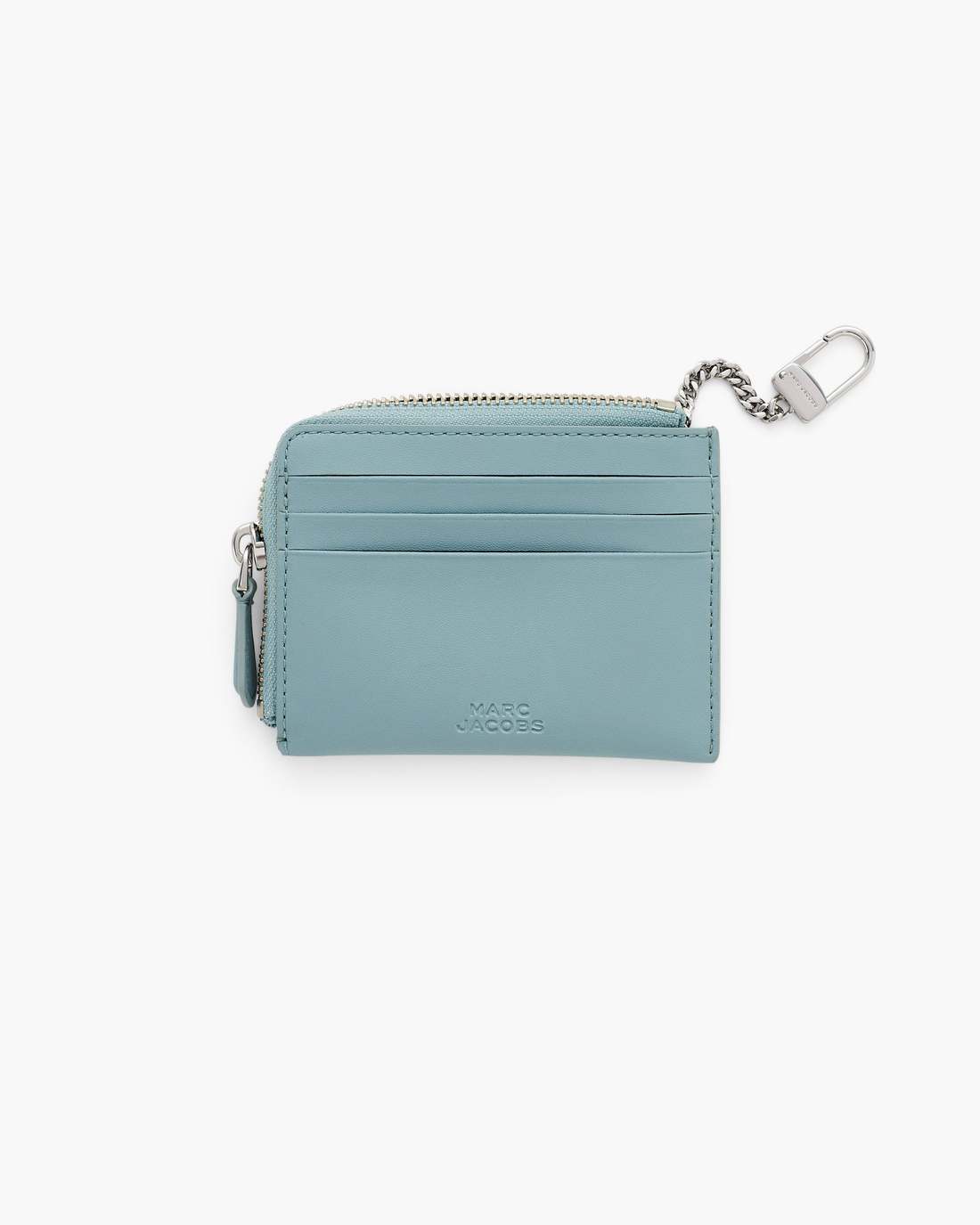 The Everyday Top Zip Wallet Sky Blue Marc Jacobs