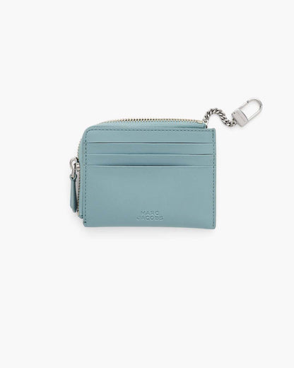 The Everyday Top Zip Wallet Sky Blue Marc Jacobs
