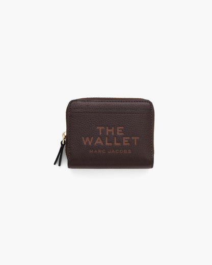 The Leather Mini Compact Wallet Ganache Marc Jacobs