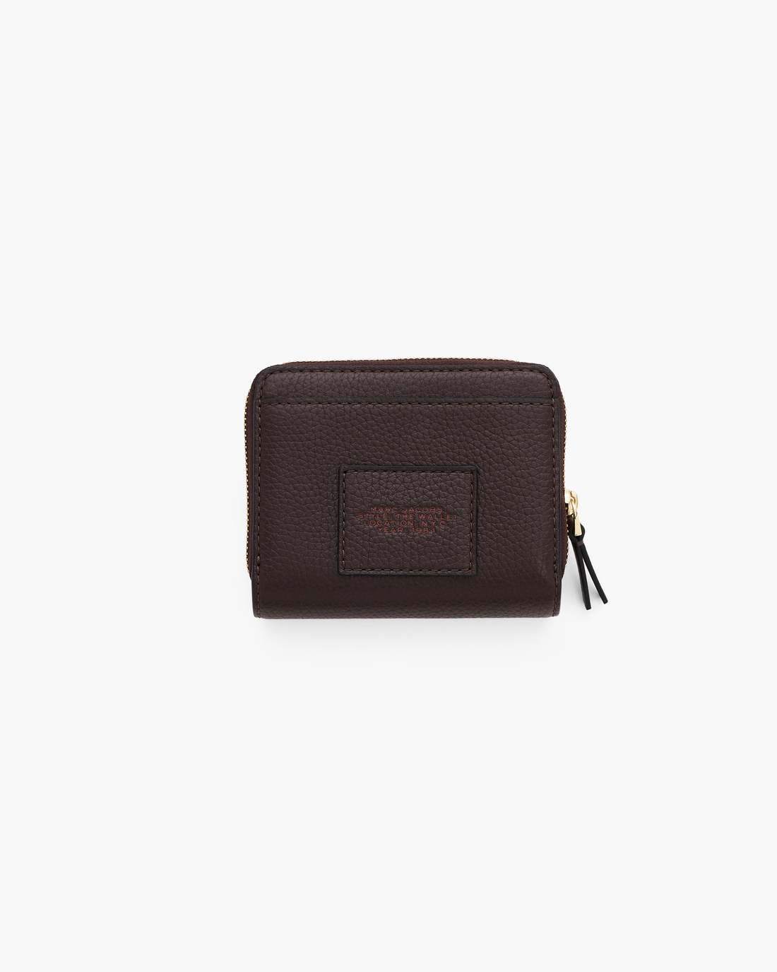 The Leather Mini Compact Wallet Ganache Marc Jacobs