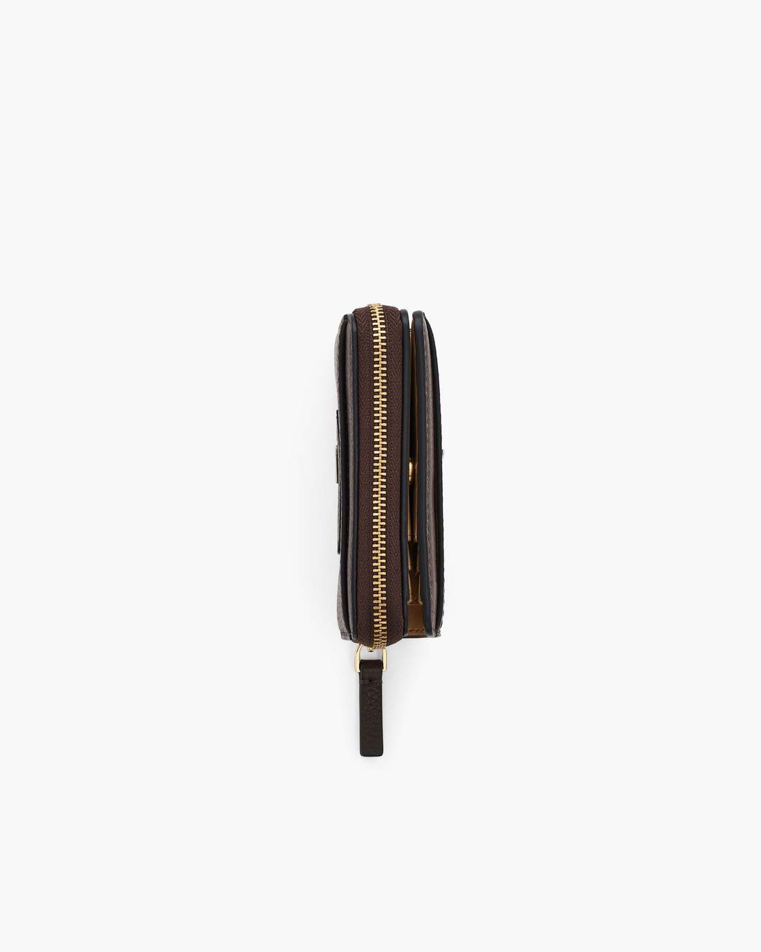 The Leather Mini Compact Wallet Ganache Marc Jacobs