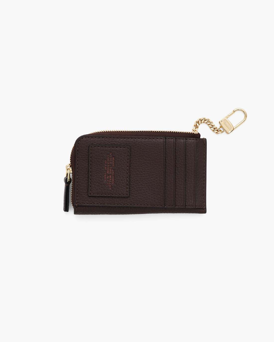 The Leather Top Zip Multi Wallet Ganache Marc Jacobs