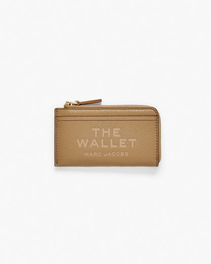 The Leather Top Zip Multi Wallet Camel Marc Jacobs