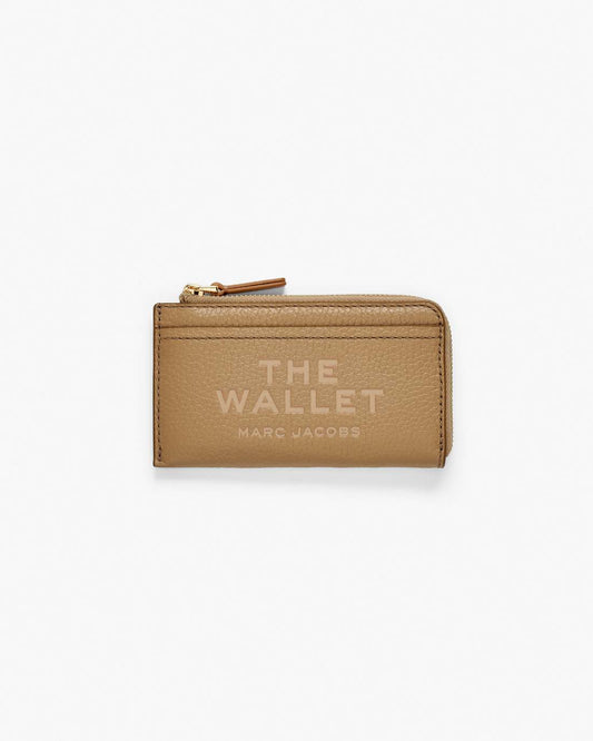 The Leather Top Zip Multi Wallet Camel Marc Jacobs
