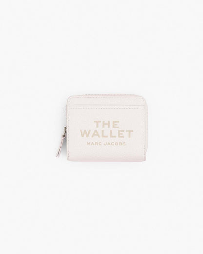 The Leather Mini Compact Wallet Cotton Marc Jacobs