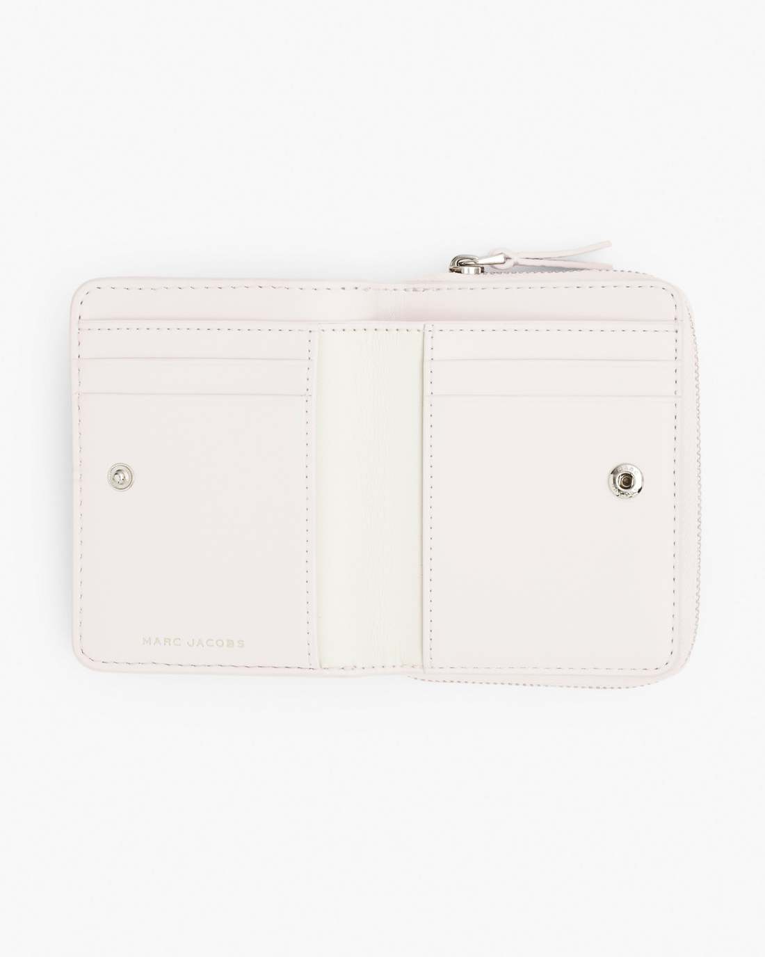 The Leather Mini Compact Wallet Cotton Marc Jacobs
