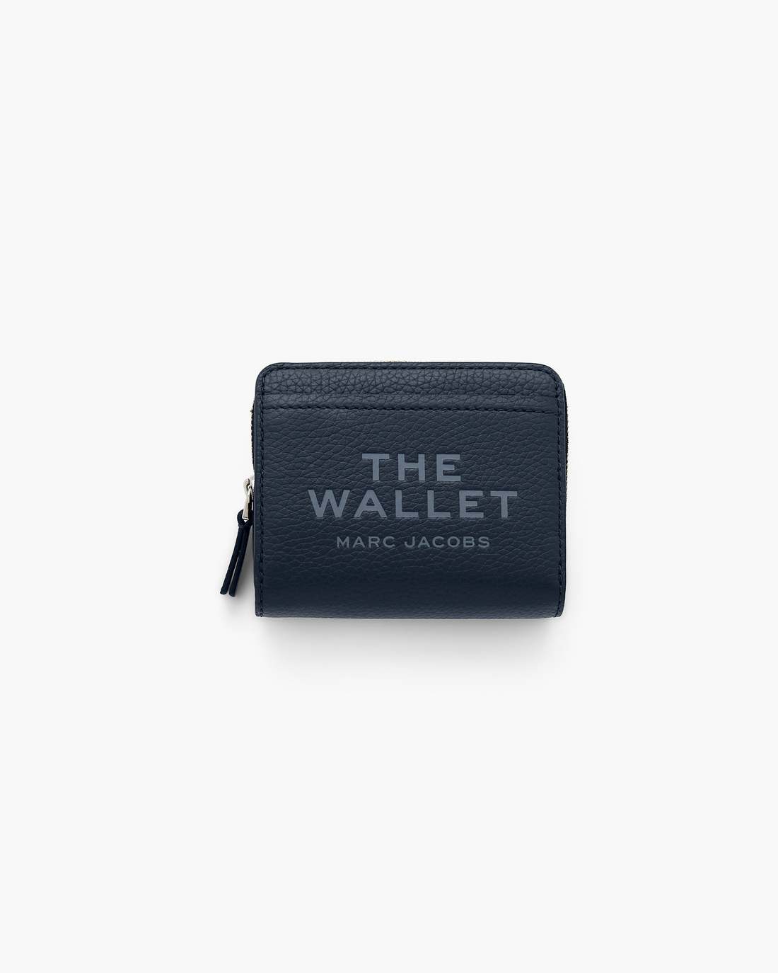 The Leather Mini Compact Wallet Blue Sea Marc Jacobs