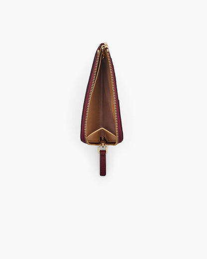 The Leather Top Zip Multi Wallet Cherry Marc Jacobs