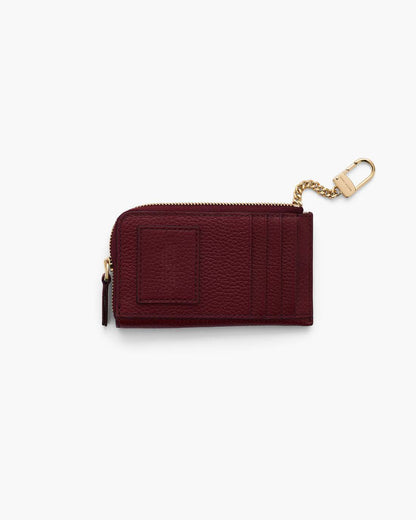 The Leather Top Zip Multi Wallet Cherry Marc Jacobs