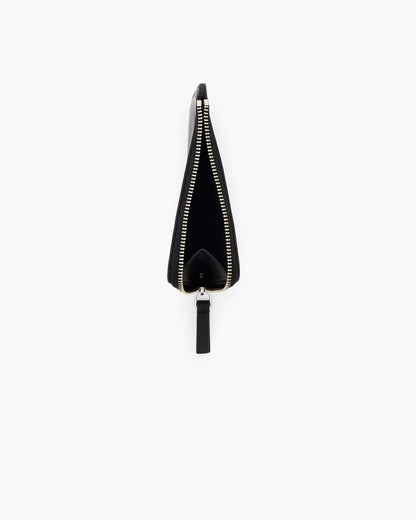 The Top Zip Charm Wallet Black Marc Jacobs