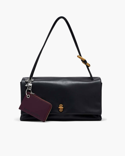 The Top Zip Charm Wallet Dark Plum Marc Jacobs