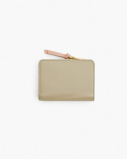 The Utility Snapshot Mini Compact Wallet Khaki Multi Marc Jacobs