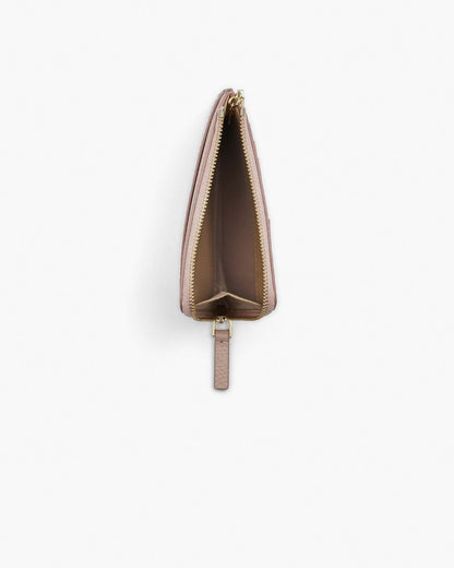 The Leather Top Zip Multi Wallet Rose Marc Jacobs